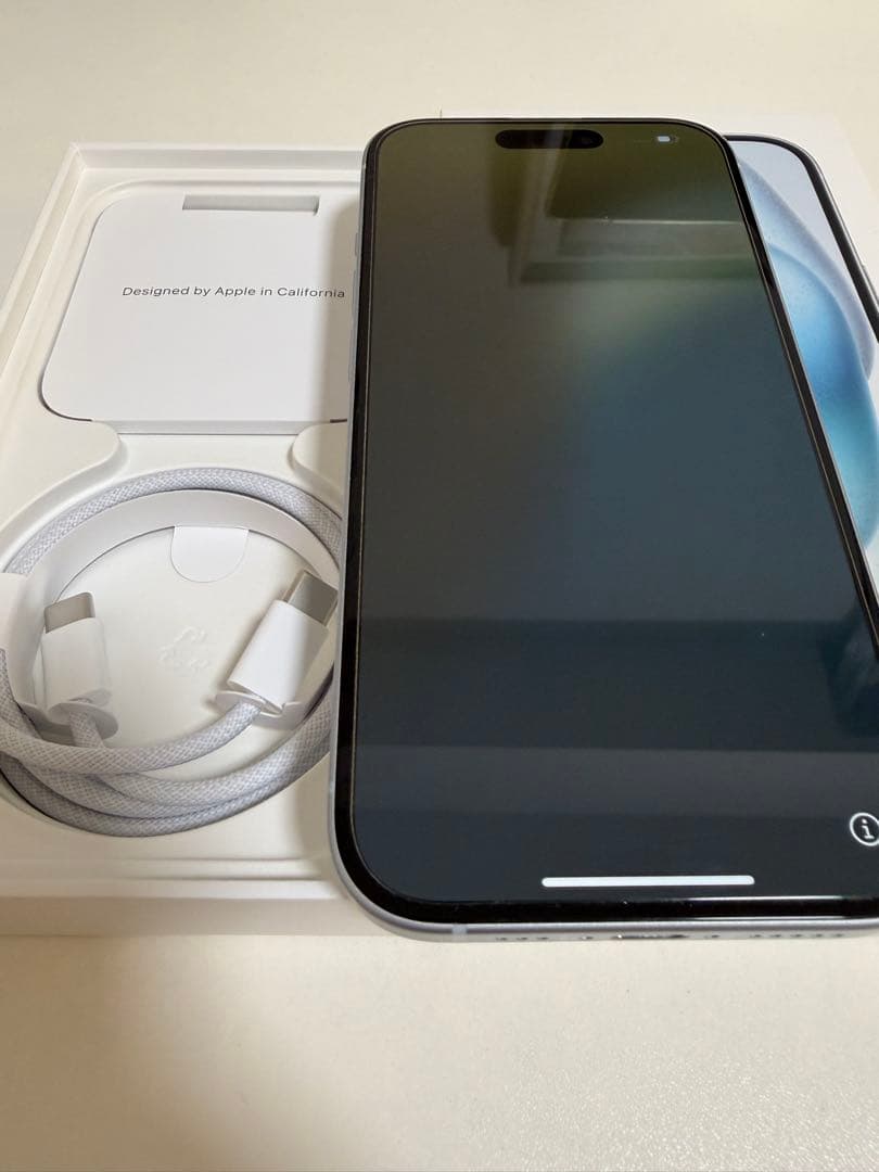 Apple iPhone 15 ブルー　128GB