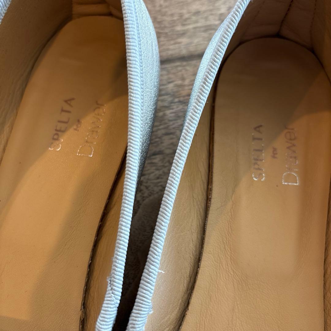 SPELTA x Drawer LENA VELLUTO バレエシューズ　37