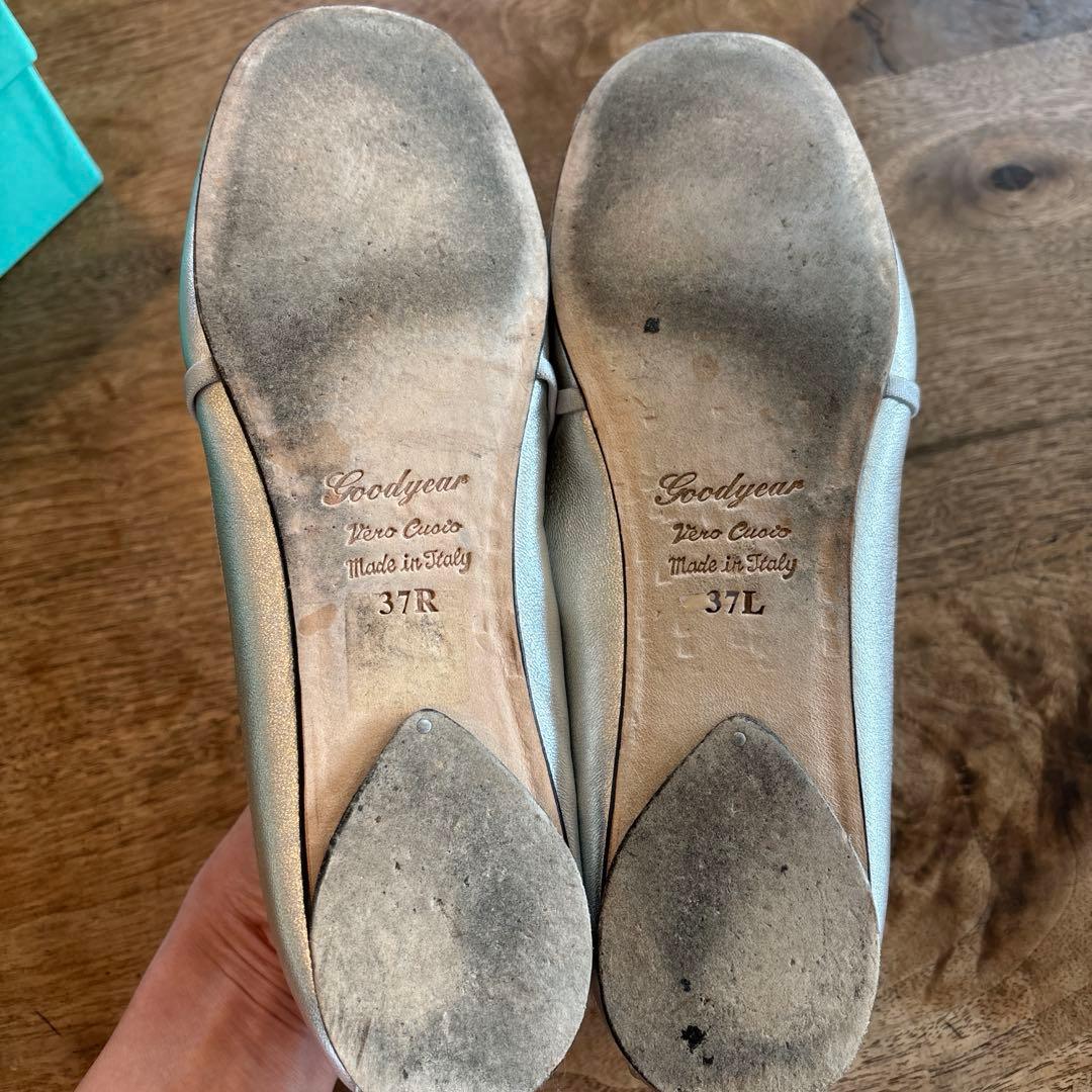 SPELTA x Drawer LENA VELLUTO バレエシューズ　37