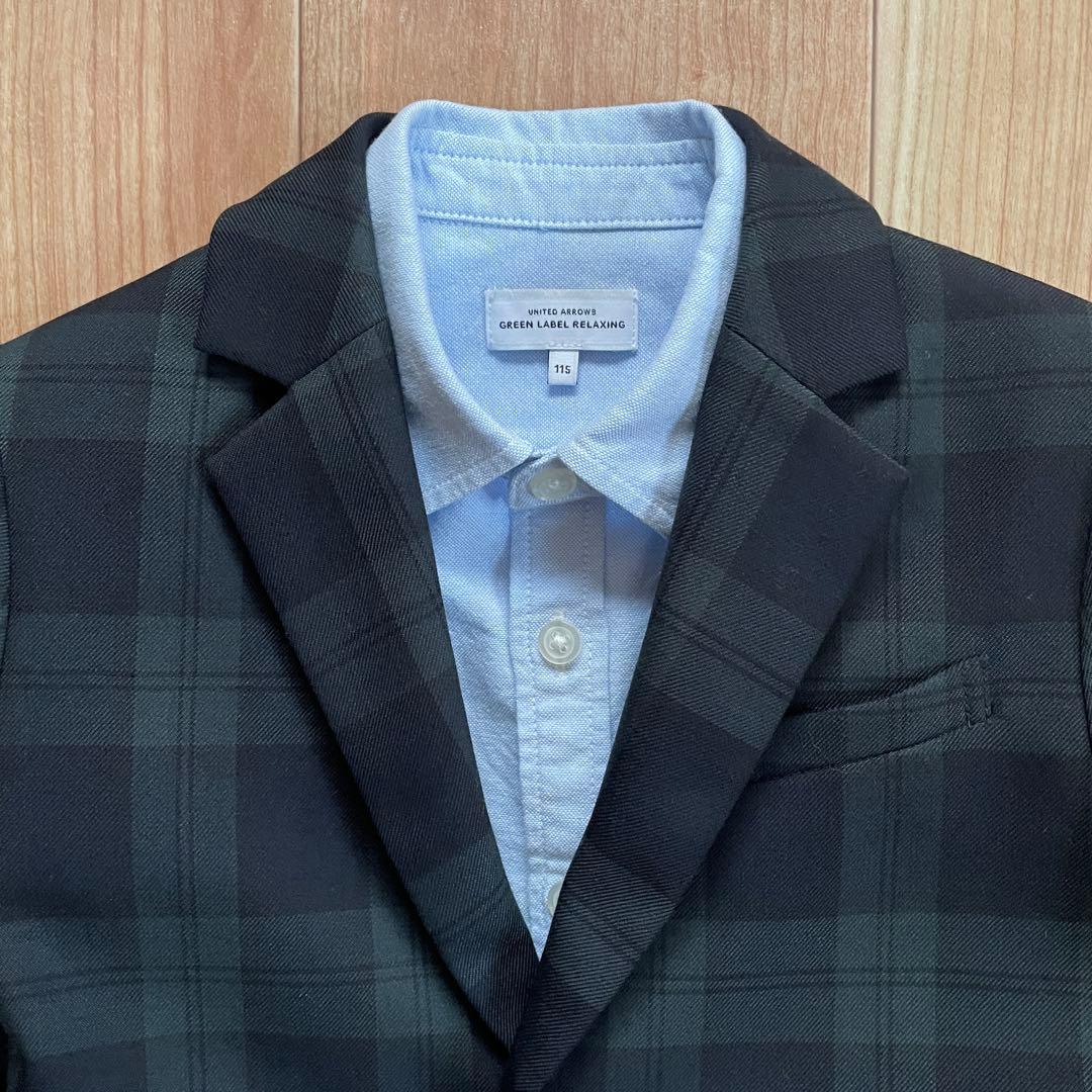 green label relaxing スーツ＆小物５点セット（115）