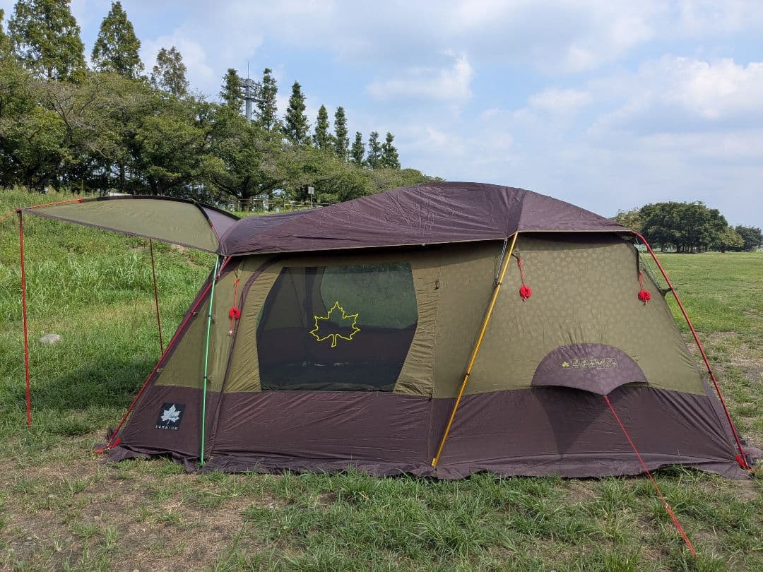 ロゴス　プレミアム　PANELリビングプラス-AE　グランドシート付き