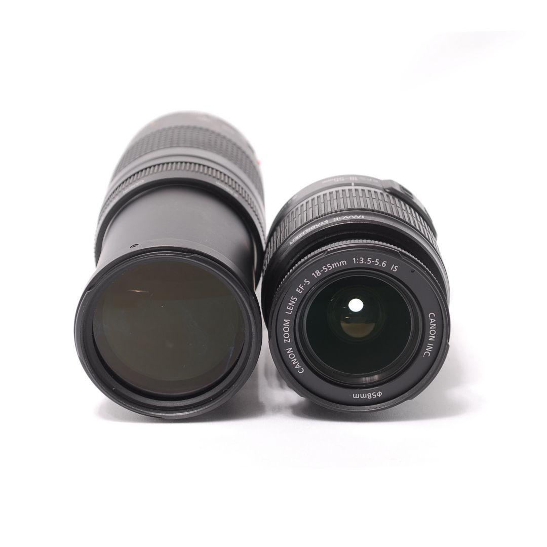 ❤即購入1000円OFF ❤ キャノン Kiss X5 超望遠レンズ Wズーム