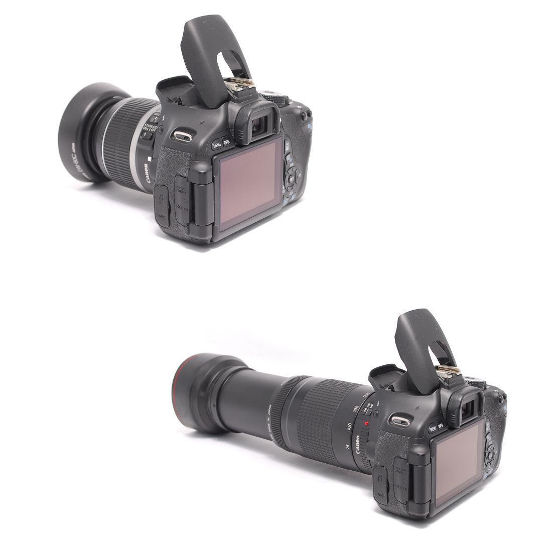 ❤即購入1000円OFF ❤ キャノン Kiss X5 超望遠レンズ Wズーム