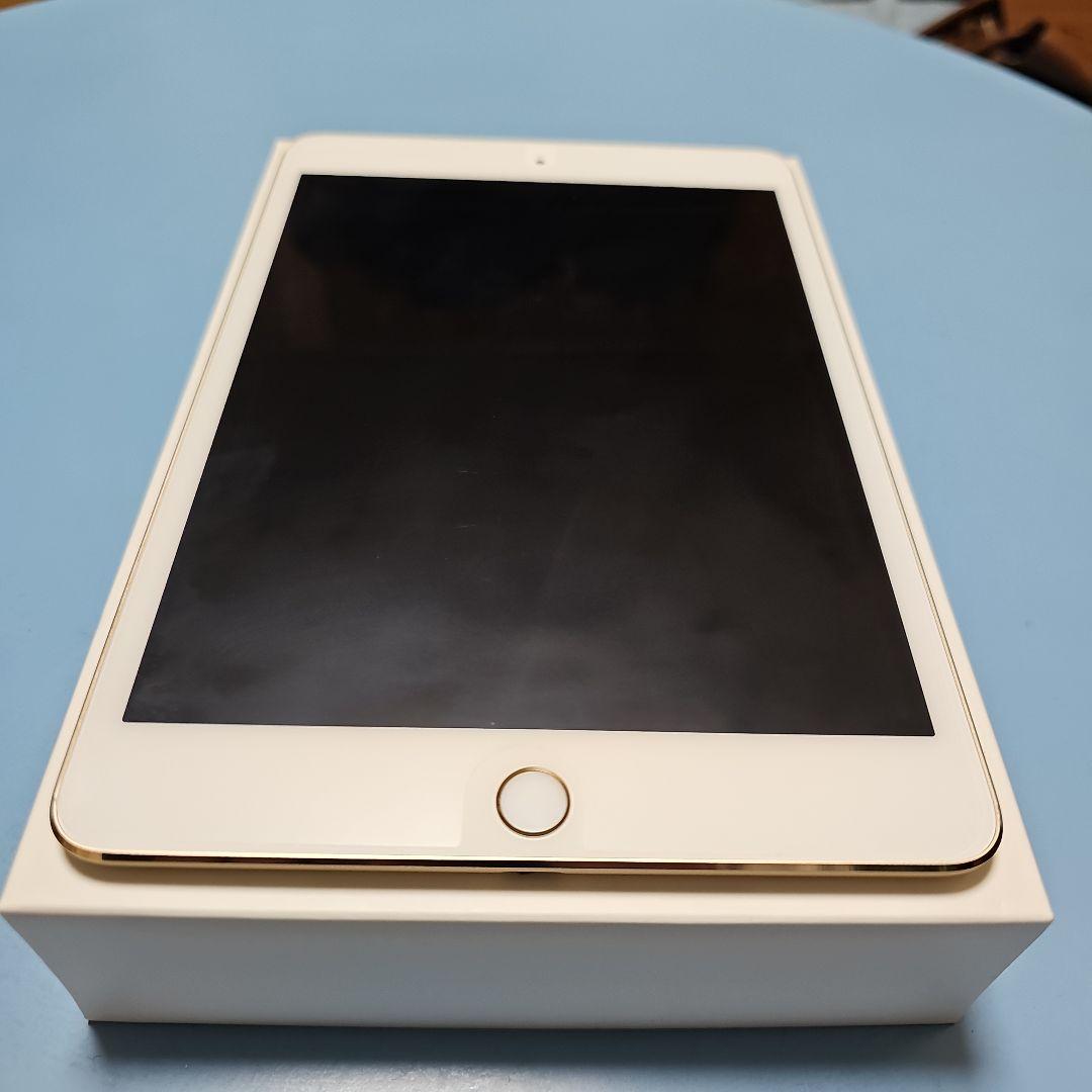 iPad mini 4　128GB(Wi-Fiモデル)　ゴールド　箱つき