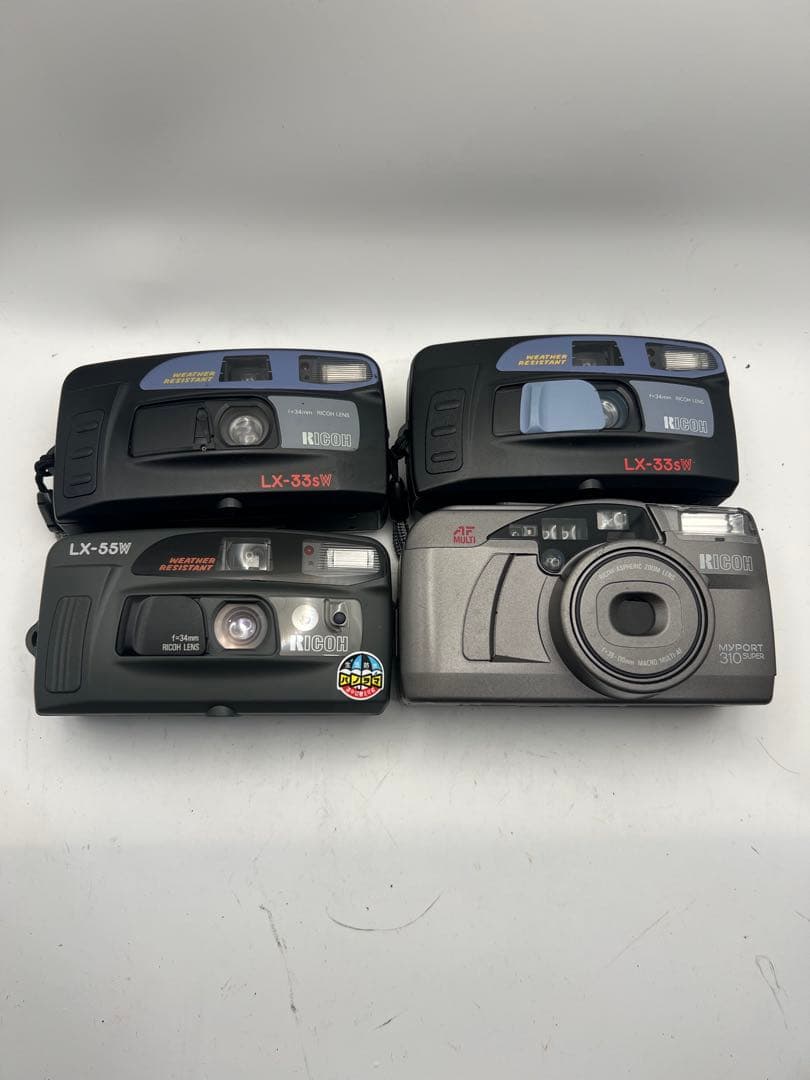 RICOH フィルムカメラ 4台セット ジャンク 1178