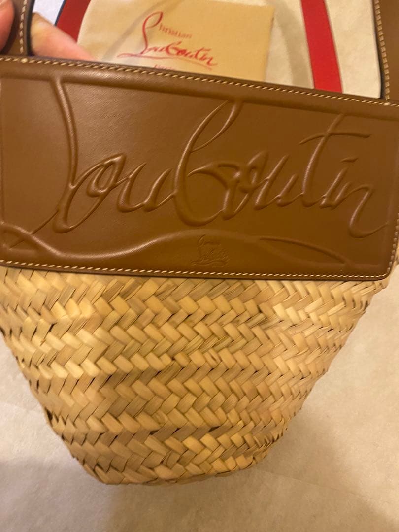 ルブタン かごバッグ　美品　ショルダー