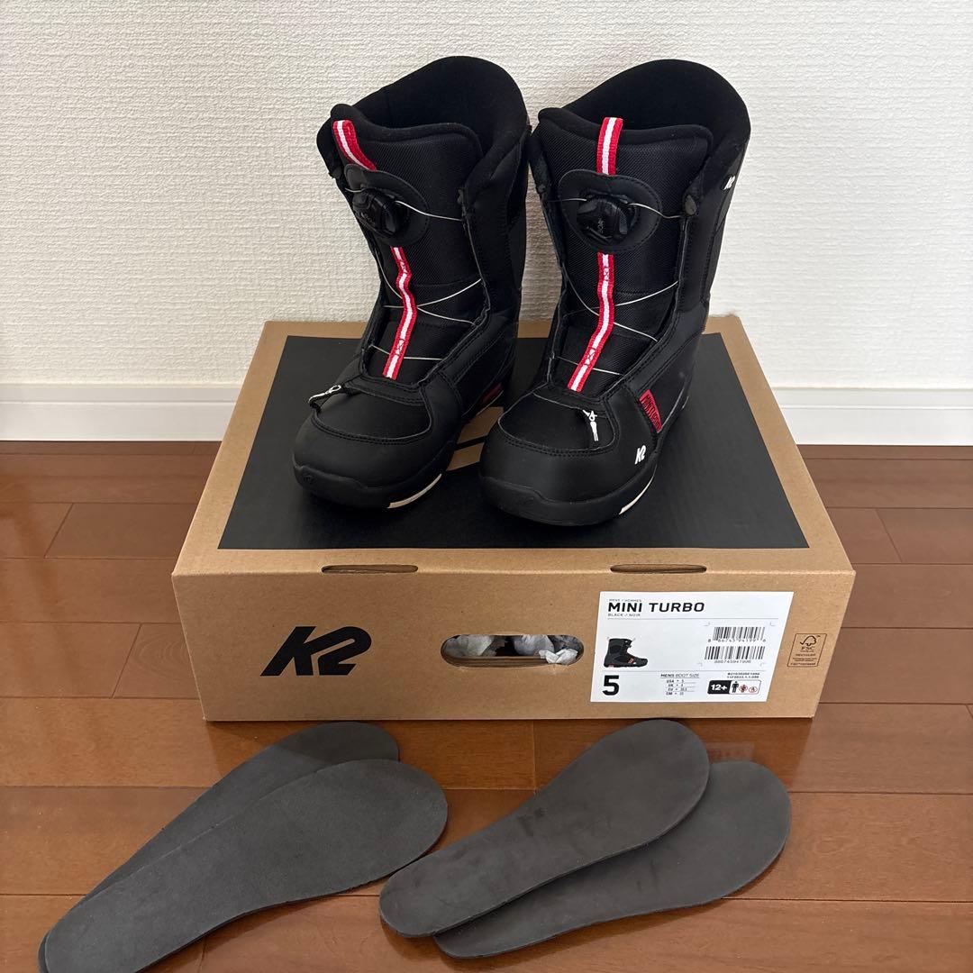 K2 MINI TURBO スノーボードブーツ 23cm〜25cm