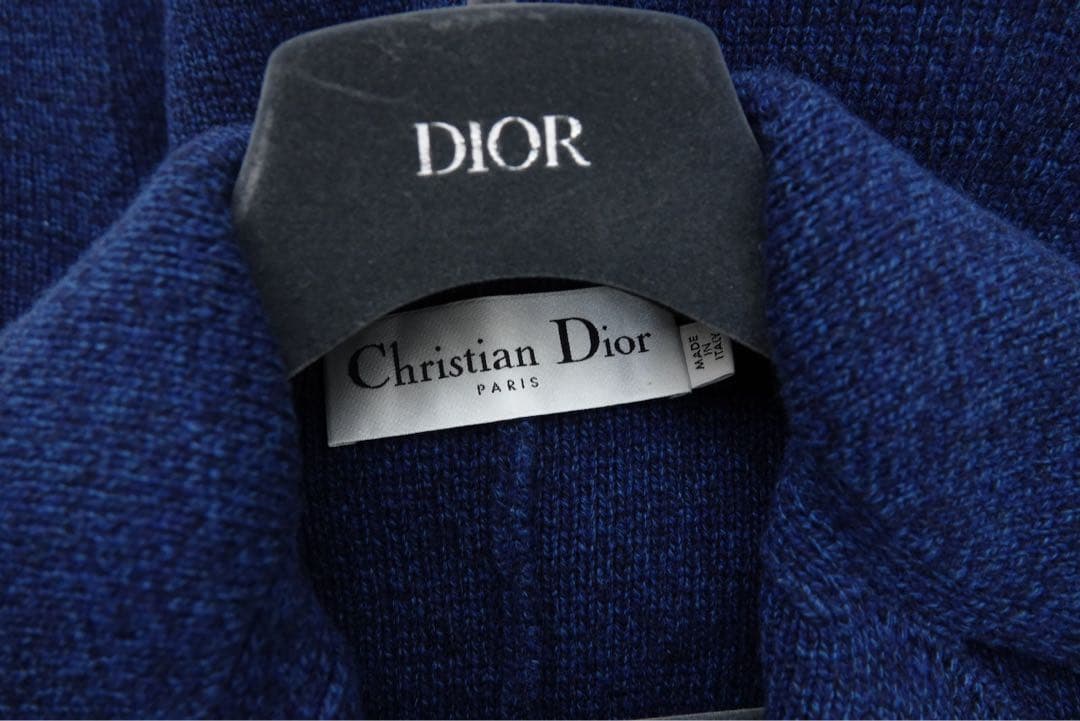 ディオール　ニット　ダブルブレスト バージャケット　F34