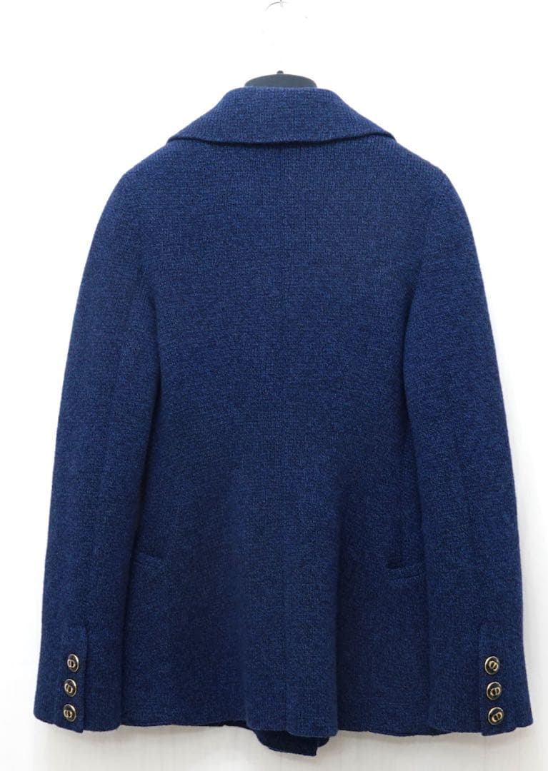ディオール　ニット　ダブルブレスト バージャケット　F34