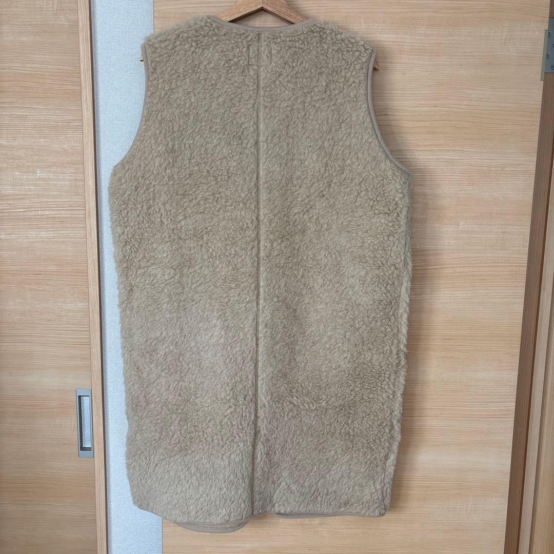 COLDBREAKER ベージュウールベスト Lサイズ