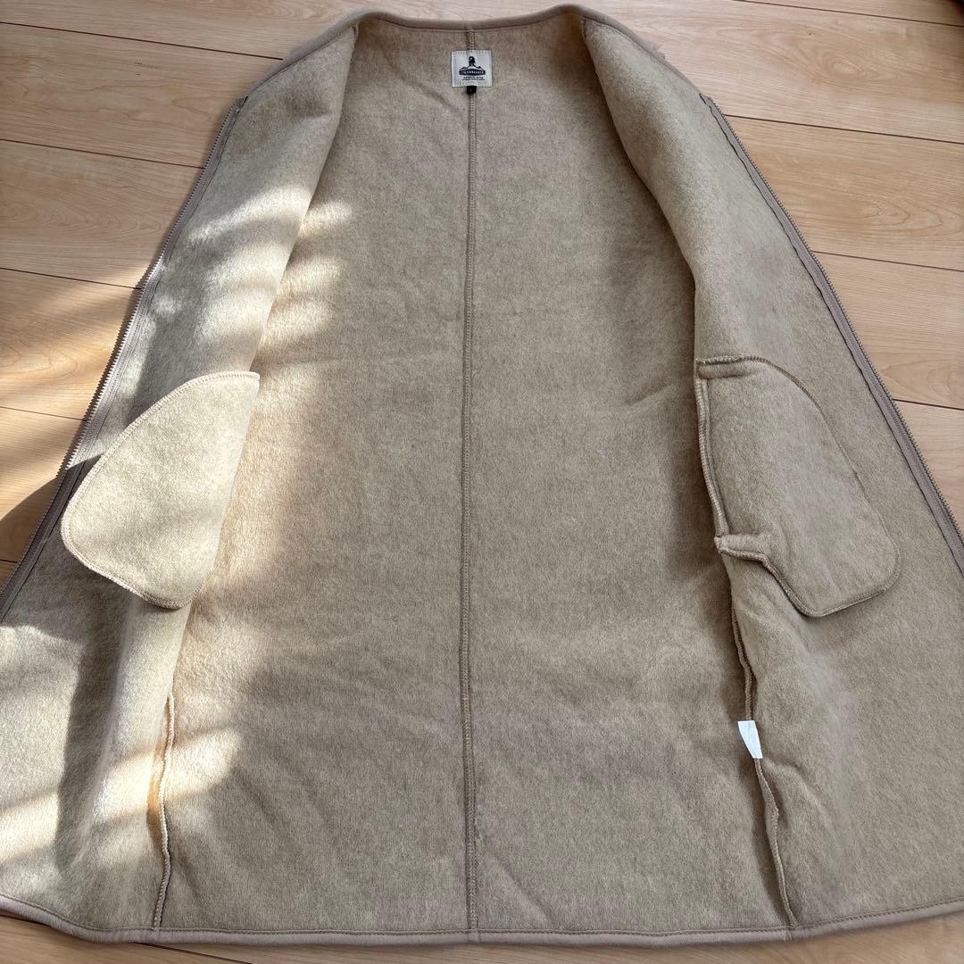 COLDBREAKER ベージュウールベスト Lサイズ