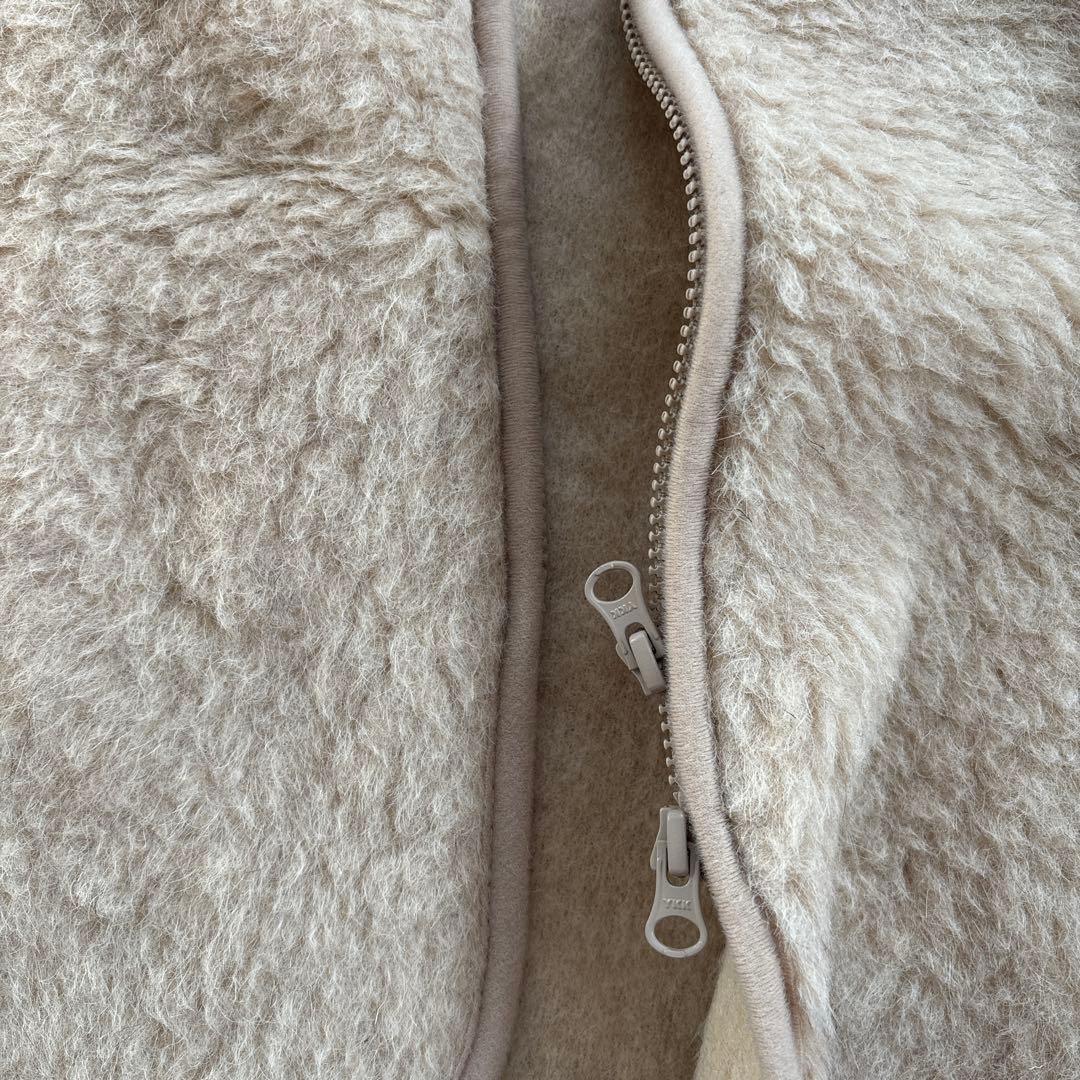 COLDBREAKER ベージュウールベスト Lサイズ