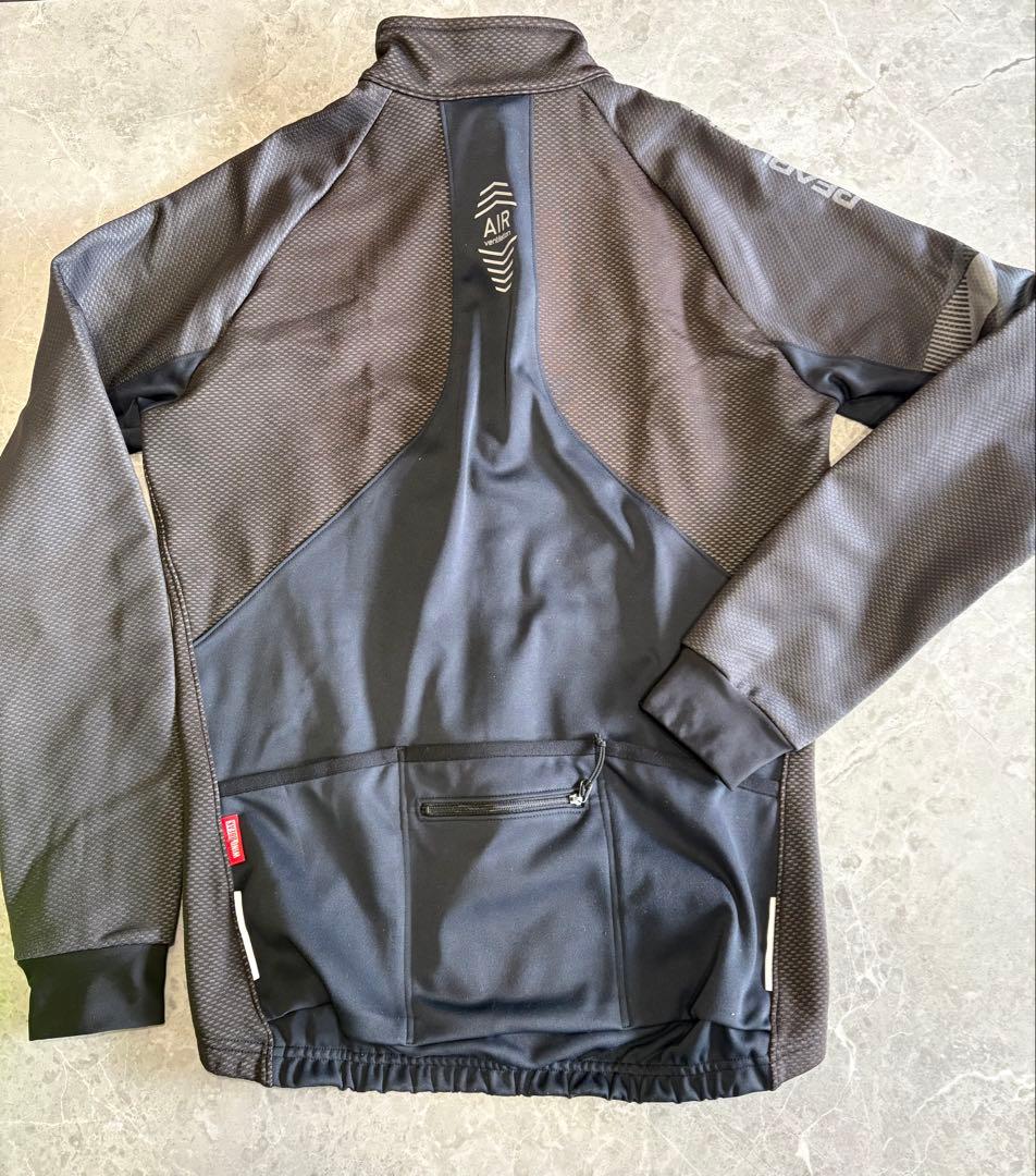 【未使用・タグ無し】PEARL IZUMI ブラック サイクルジャケット