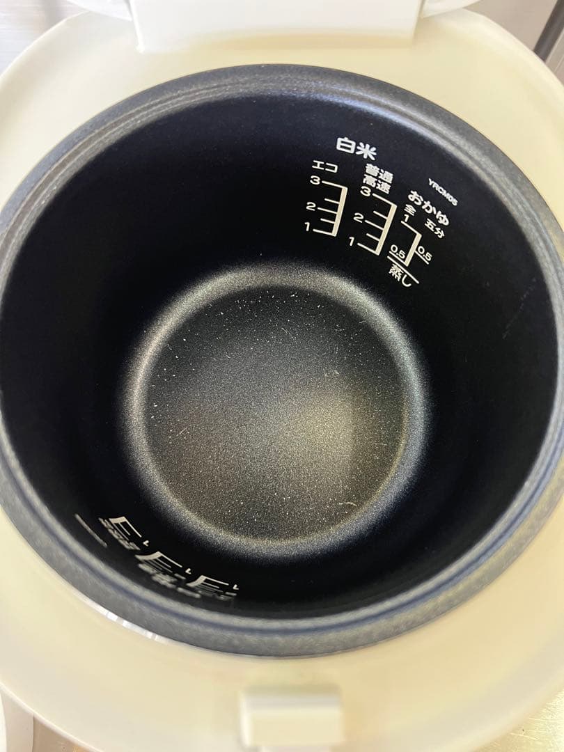【高年式】2021年式 3合 0.54L ヤマダ 炊飯器 YRC-M05H1