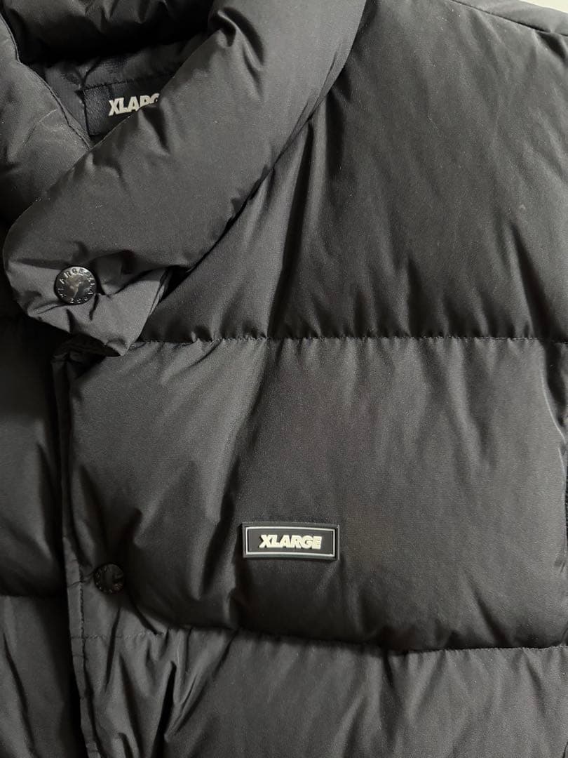 (美品)XLARGE　2023AWダウンベスト ブラック Lサイズ