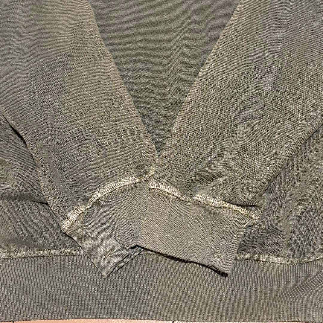 【美品・正規品】Stone  スウェット Lオリーブ　カーキ
