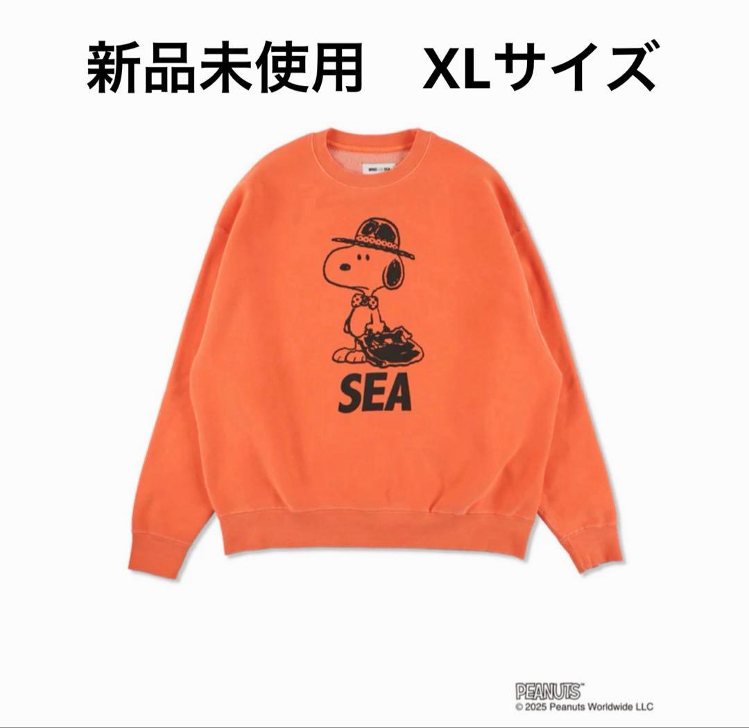 SMOOTHY x WDS Snoopy Pigment Sweat XLサイズ