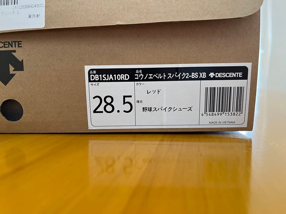 チキン野郎 デサント DESCENTE コウノエベルトスパイク2-BS