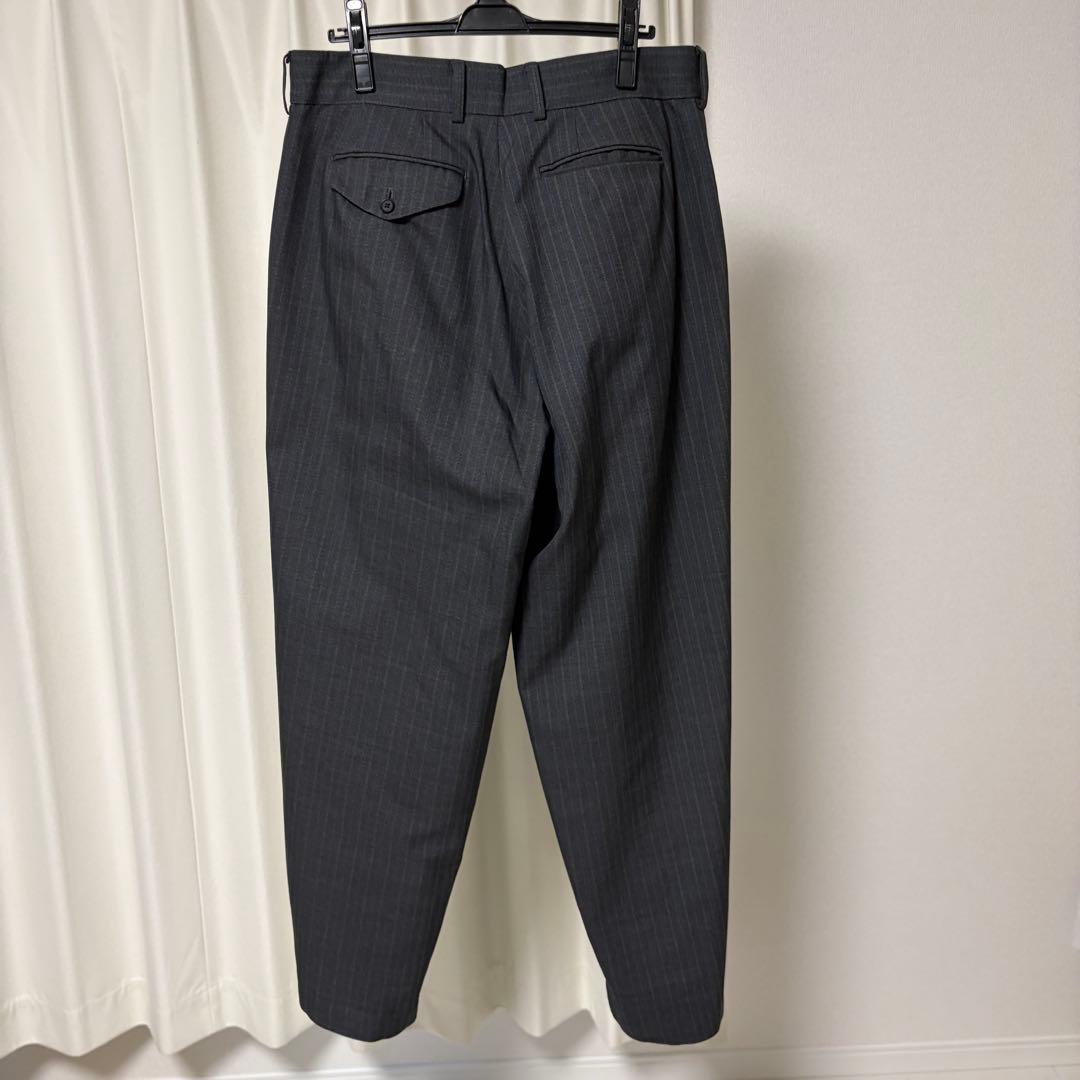 【超美品】kolor 21AW ワイドパンツ スラックス 3