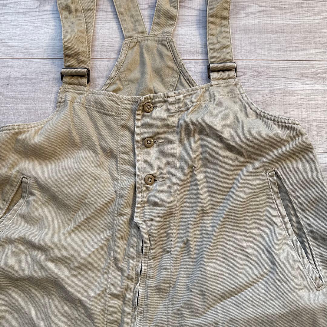 ヨウジヤマモト　ベージュ カーキ　オーバーオール