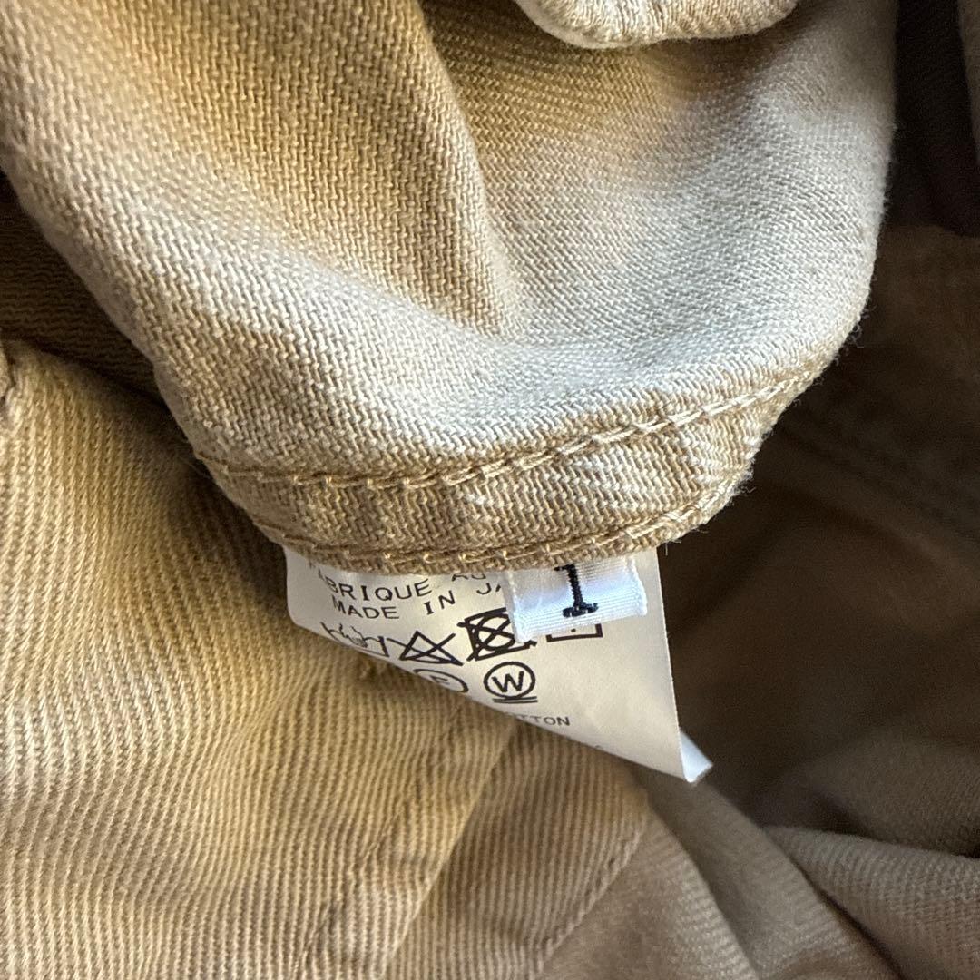 ヨウジヤマモト　ベージュ カーキ　オーバーオール