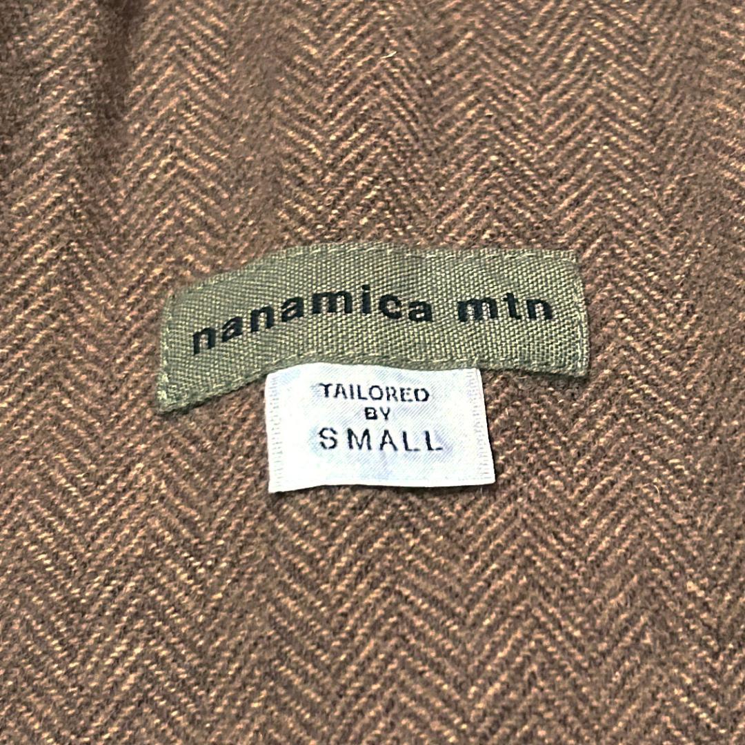 新品　Sサイズ　ナナミカ マウンテン　フィールドストロールジャケット　ブラウン