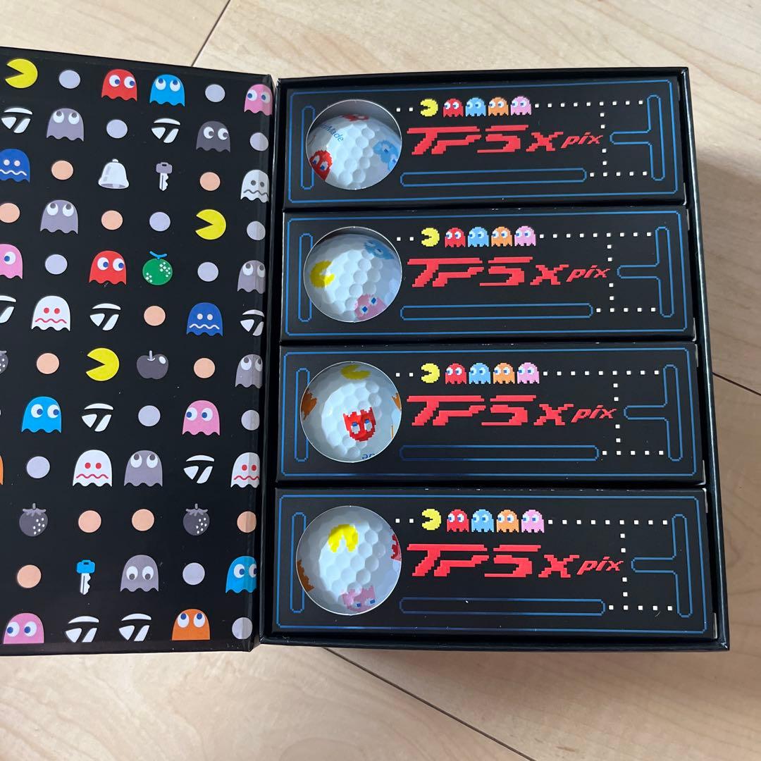 TAYLORMADE TP5x pix ゴルフボール 12個セット　パックマン