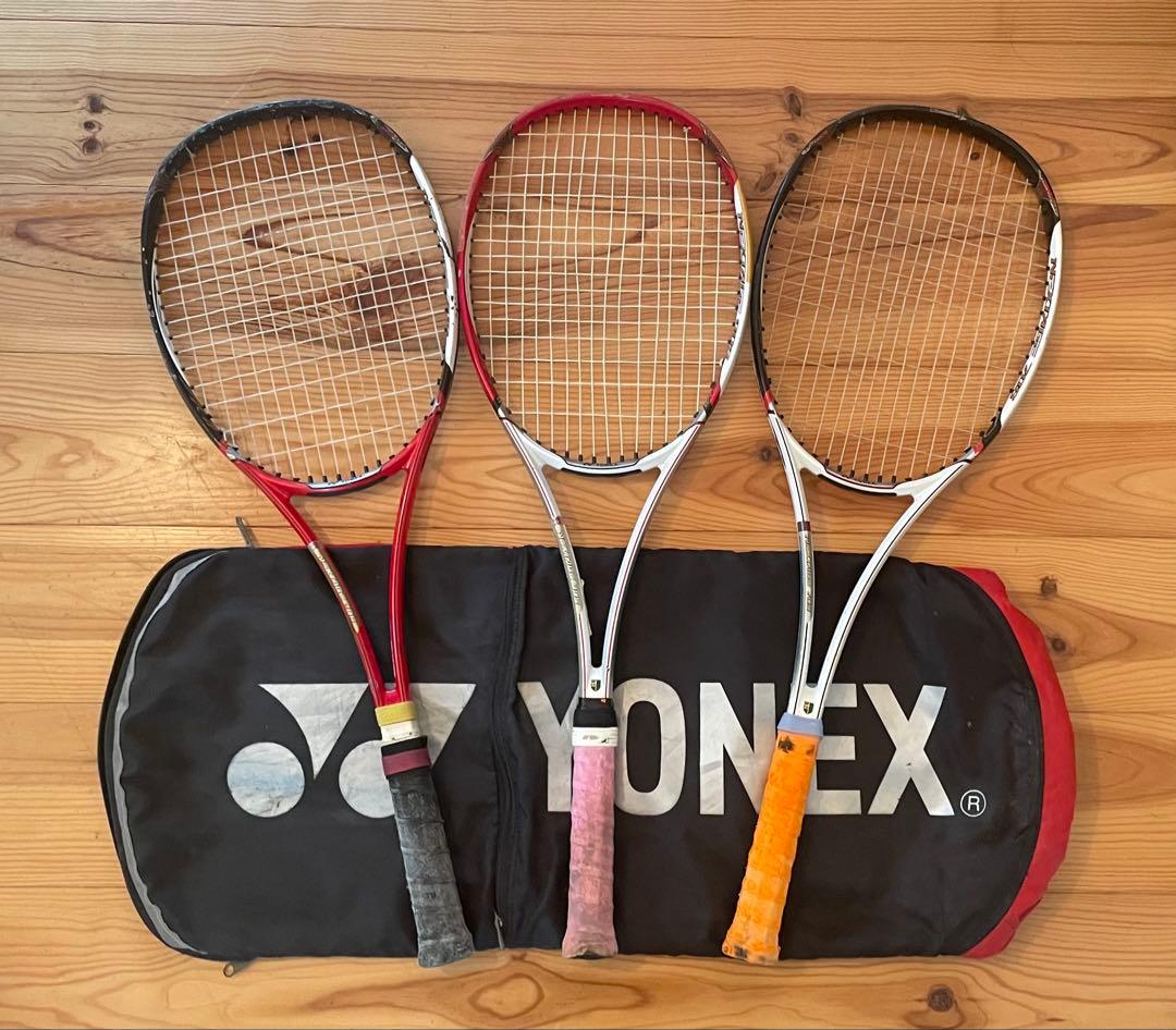 YONEX テニスラケット 3本セット