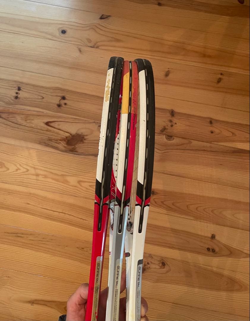 YONEX テニスラケット 3本セット
