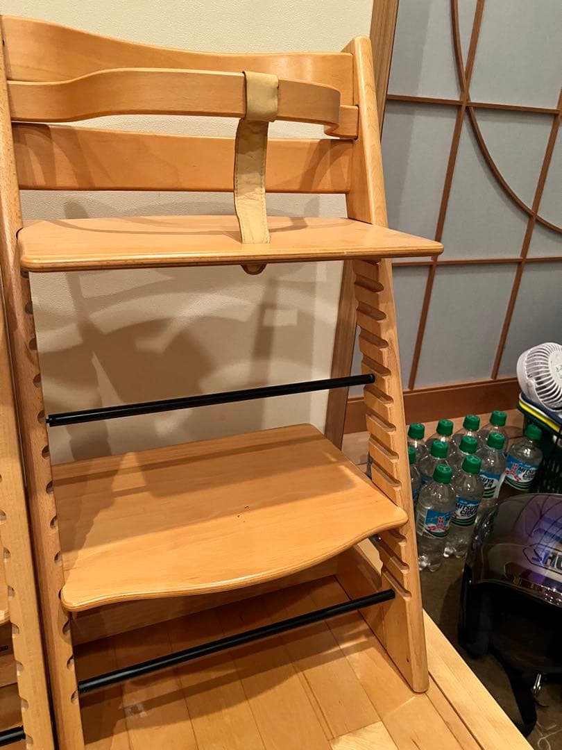 【STOKKE】 ストッケ トリップトラップ ベビーチェア 安全ガードベルト付き