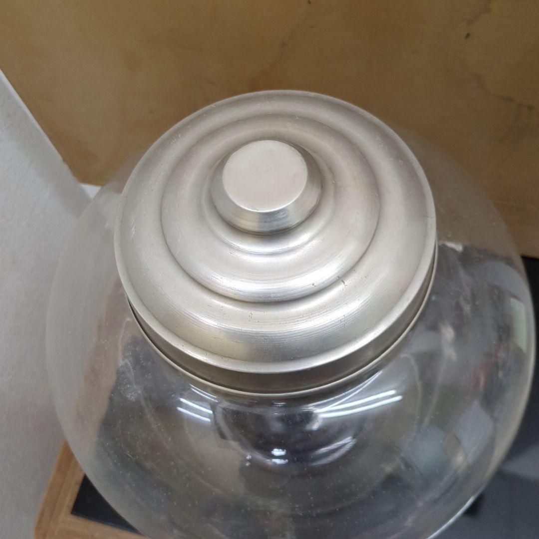 ガラス製保存容器 大容量 金属蓋付き