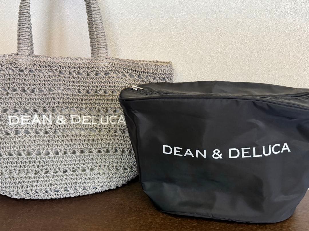 【新品未使用】DEAN & DELUCA クロッシェバスケットバッグ M