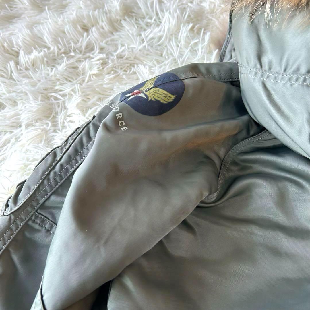 新品未使用　ザシンゾーンTHE SHINZONE N3Bミリタリーコート　ファー