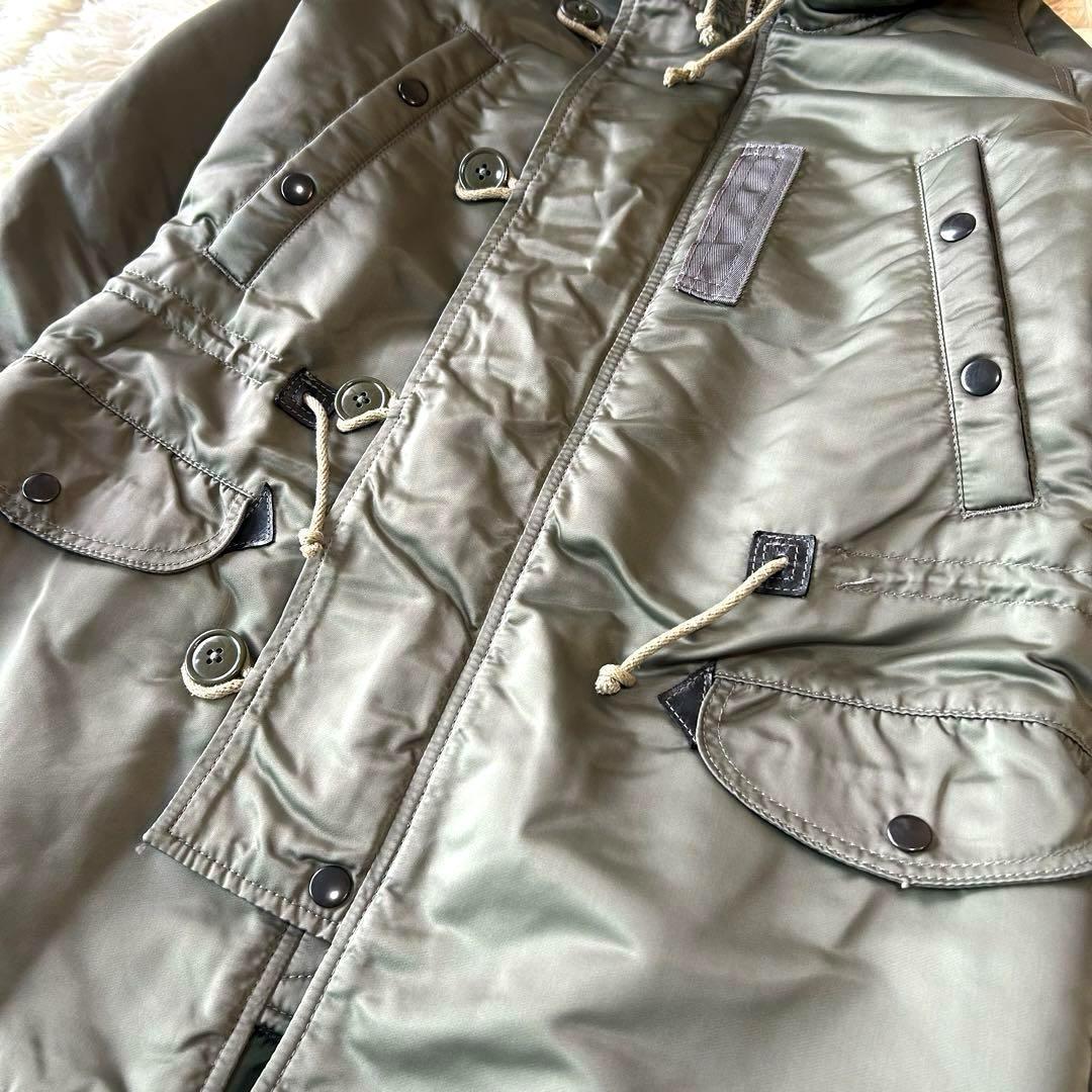 新品未使用　ザシンゾーンTHE SHINZONE N3Bミリタリーコート　ファー