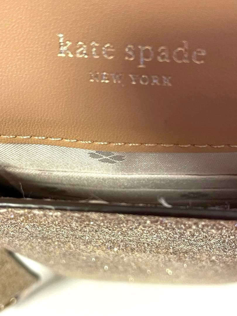 ケイトスペード♠️ ゴールド スマホショルダーバッグ　フォンクロスボディ
