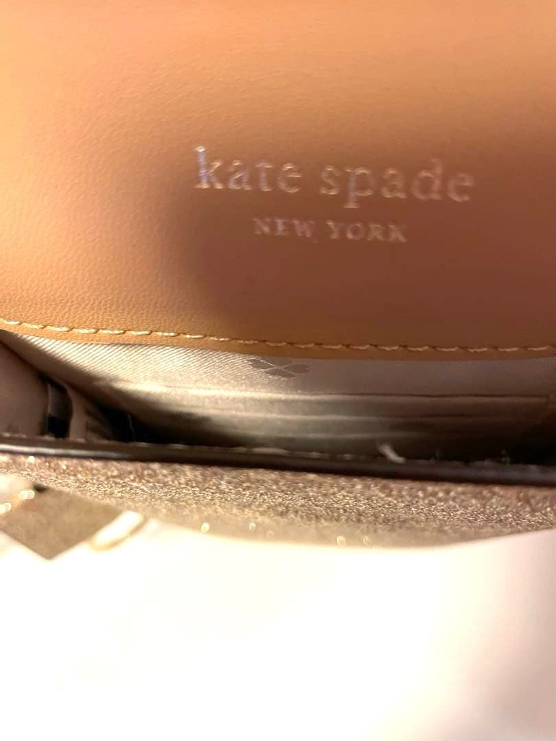ケイトスペード♠️ ゴールド スマホショルダーバッグ　フォンクロスボディ