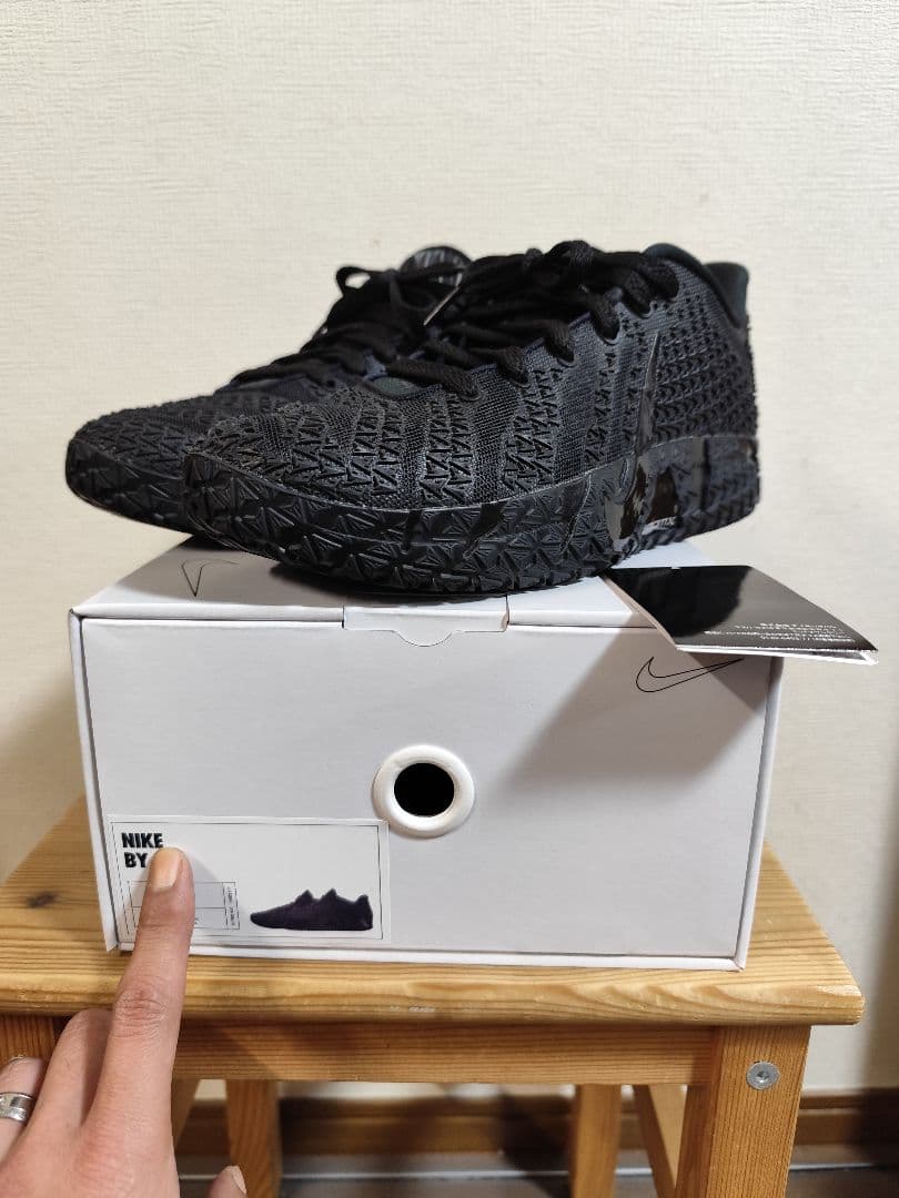 ja3 nike by you 27.5 ナイキ バイユー ジャ3 ブラック