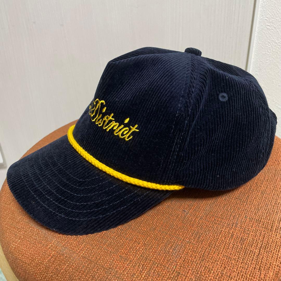 が*く様 入手困難！mission district！コーデュロイキャップ！