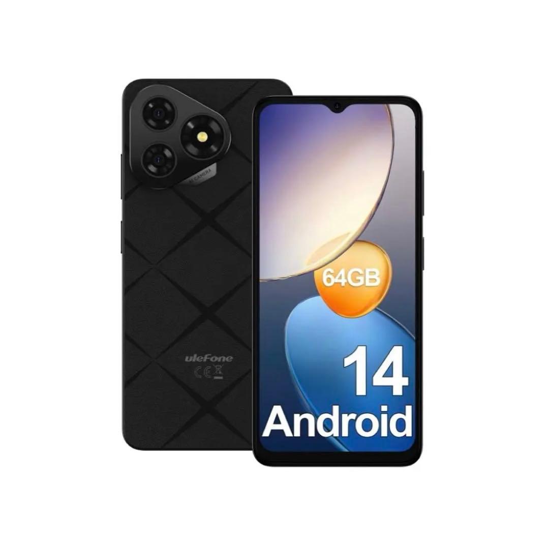 Android14 スマホ Ulefone Note 19SIMフリー 64GB