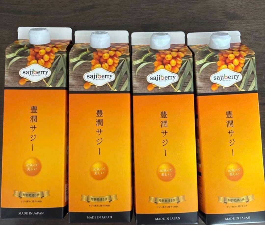 【新品未開封】豊潤サジー4本セット