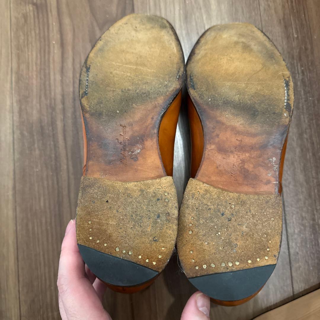 かずぴしさん専用(ブラウンレザー ドレスシューズ ローファータイプ