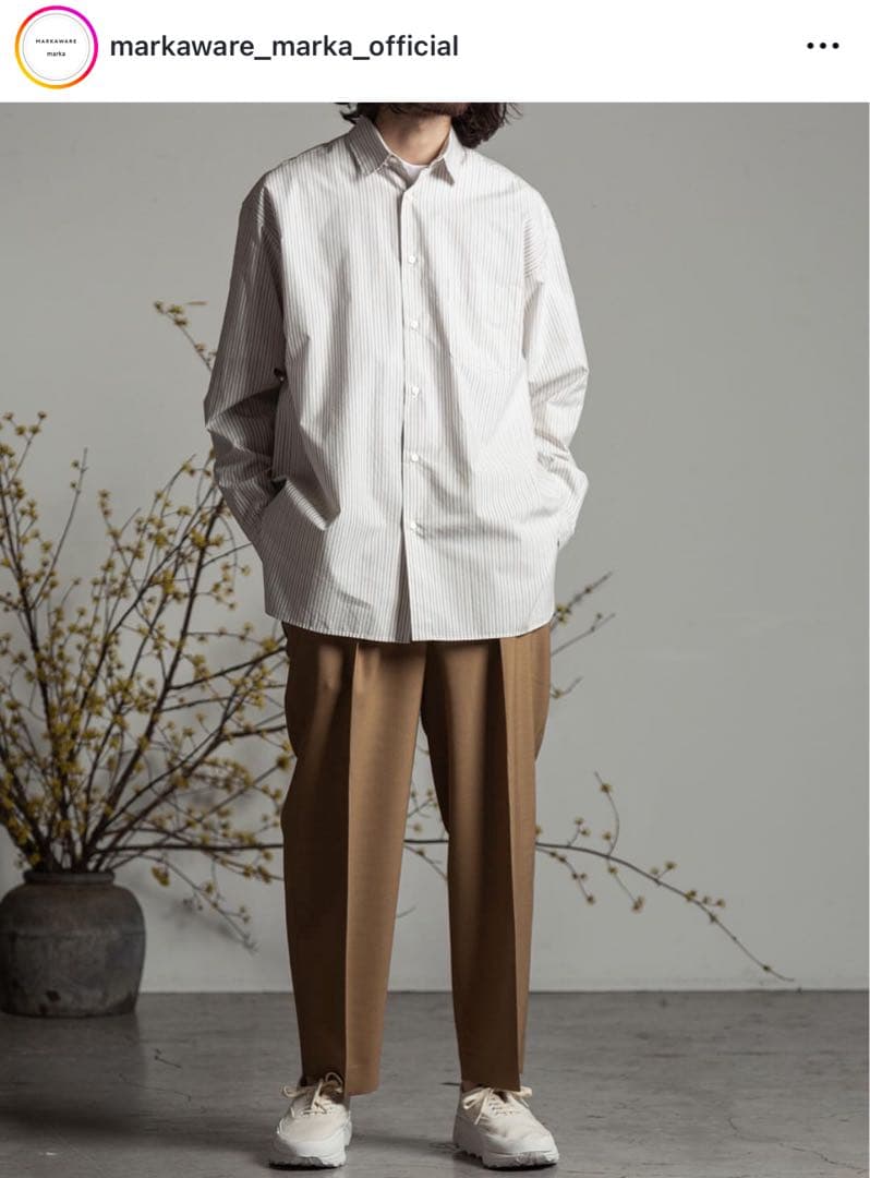markaware CLASSIC FIT TROUSERS マーカウェア