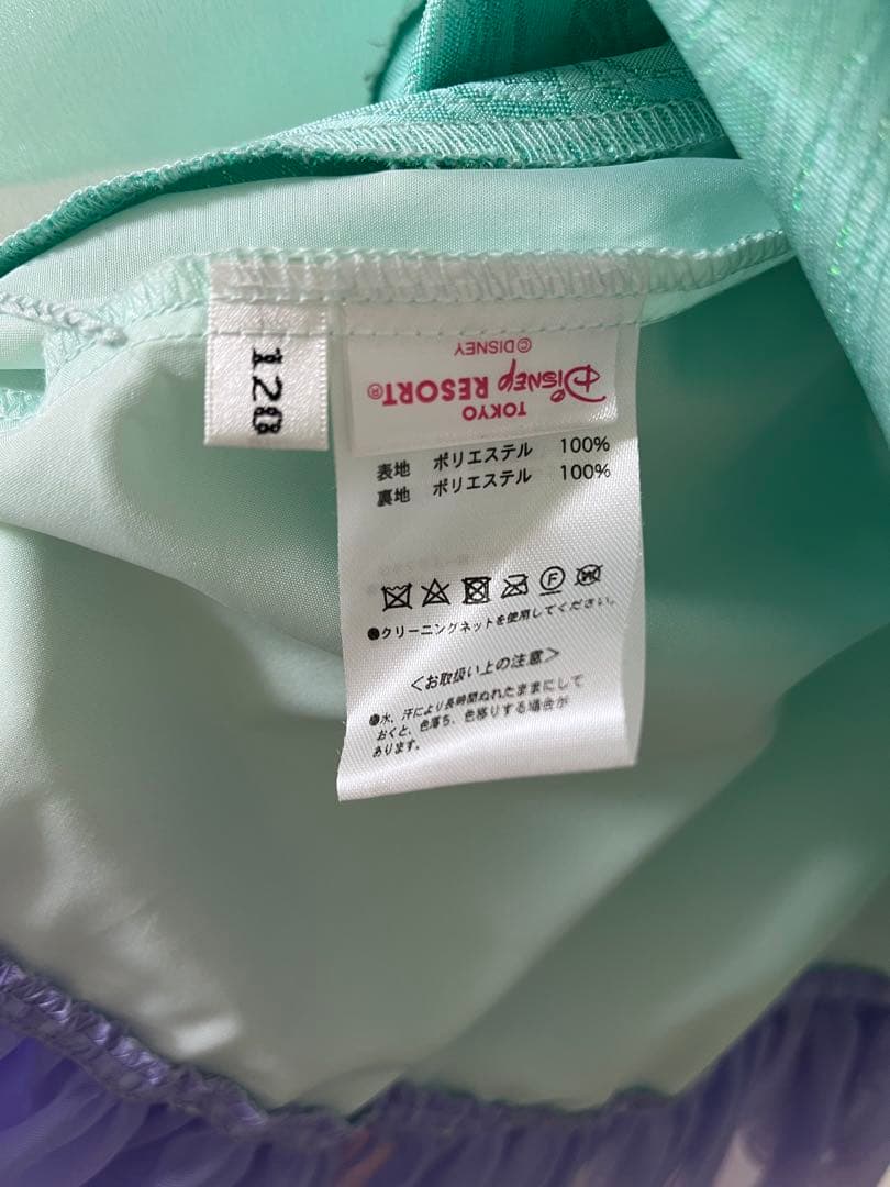 【クリーニング済の美品】ビビディバビディブティック　アリエル　ドレス　120cm