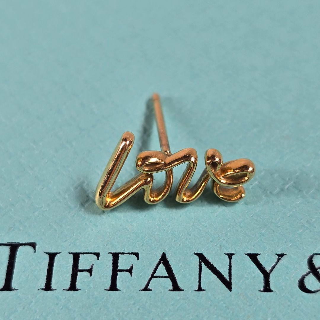 希少✨ ティファニー ピアス パロマ・ピカソ グラフィティ ラブ K18YG