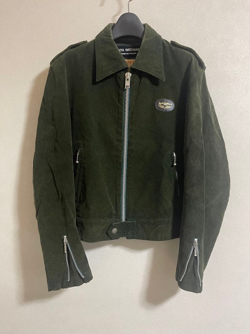 希少 ジュンヤワタナベ コムデギャルソン × ルイスレザー ライダースジャケット