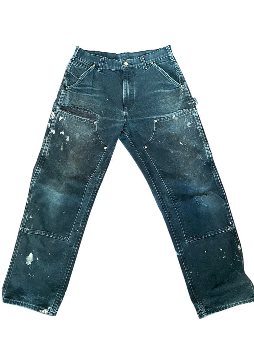 carharttダブルニーカーハートペインターパンツUSA製32×30