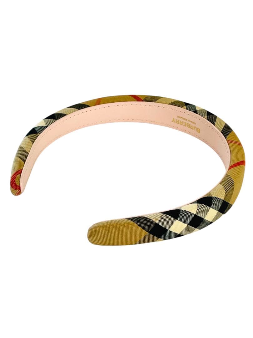 美品☆BURBERRY LONDON ENGLAND　カチューシャ　ノバチェック