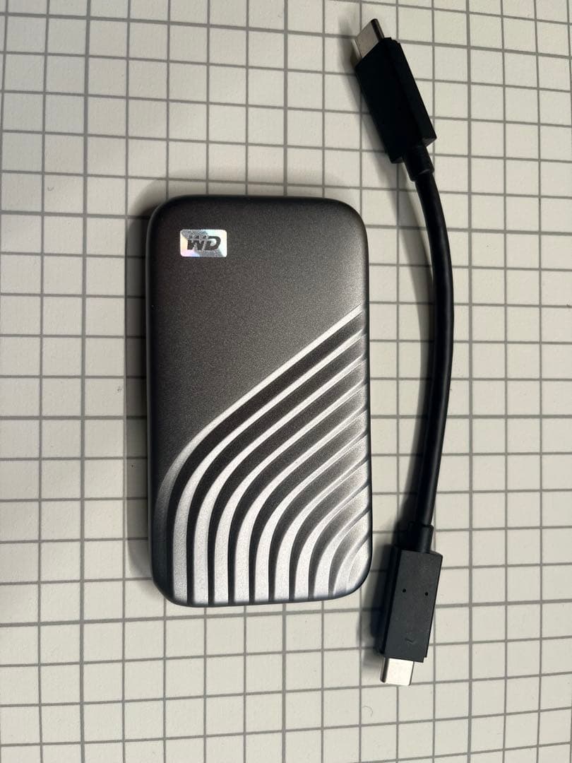 Western Digital ウエスタンデジタル ポータブル SSD 4TB