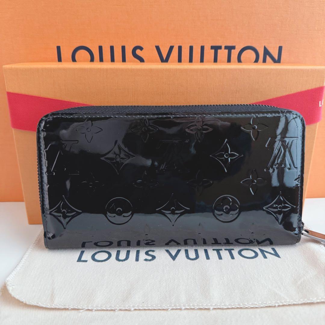 【未使用に近い】ルイヴィトン 長財布 ヴェルニ ジッピーウォレット 激レアカラー