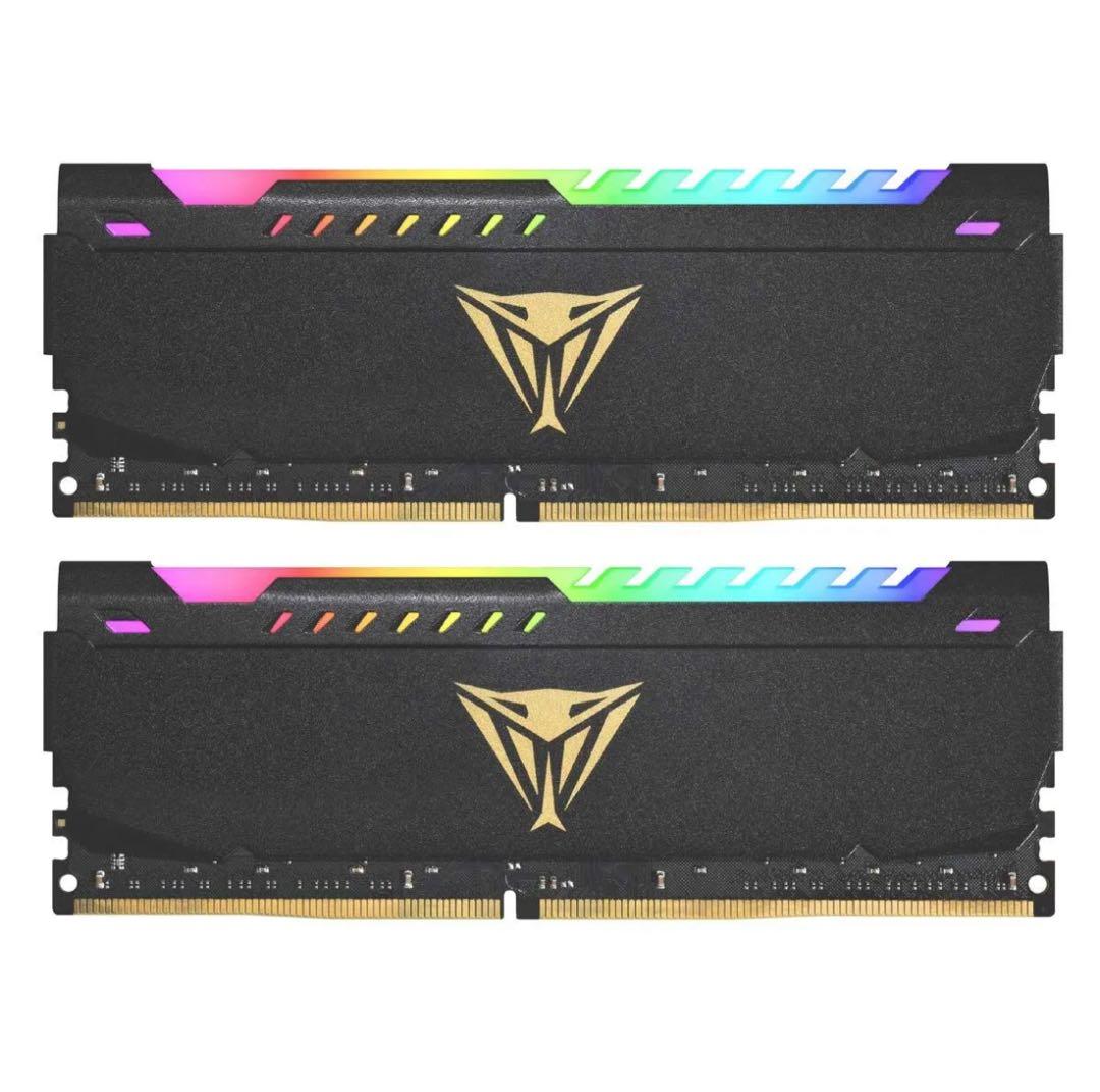 32GB】Patriot Memory Viper Steel RGB DDR4
